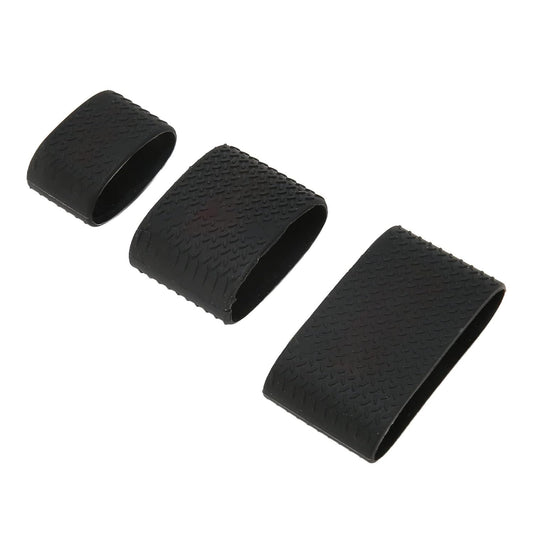 3 Pcs Clipper Protective Sleeve, Clipper Sleeve for Barbers, Barber Grippers Silicone Non Slip Electric Clipper Bands for Baber Tool